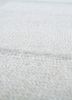 thyme ivory wool hand knotted Rug - CloseUp