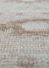thyme ivory wool hand knotted Rug - CloseUp