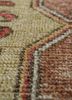 erbe red and orange wool hand knotted Rug - CloseUp erbe red and orange wool hand knotted Rug - CloseUp