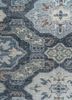 erbe blue wool hand knotted Rug - CloseUp erbe blue wool hand knotted Rug - CloseUp