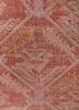 erbe red and orange wool hand knotted Rug - CloseUp erbe red and orange wool hand knotted Rug - CloseUp
