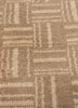 saga beige and brown acrylic hand loom Rug - CloseUp saga beige and brown acrylic hand loom Rug - CloseUp
