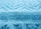 basis blue bamboo silk hand loom Rug - CloseUp basis blue bamboo silk hand loom Rug - CloseUp