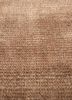 saga beige and brown jute and hemp hand loom Rug - CloseUp