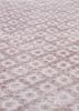 basis pink and purple viscose hand loom Rug - CloseUp basis pink and purple viscose hand loom Rug - CloseUp