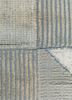 saga ivory wool and bamboo silk hand loom Rug - CloseUp saga ivory wool and bamboo silk hand loom Rug - CloseUp