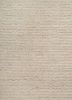 saga ivory wool hand loom Rug - CloseUp