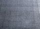 jean grey and black wool hand loom Rug - CloseUp