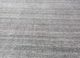 basis blue wool hand loom Rug - CloseUp