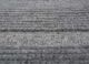 basis grey and black wool hand loom Rug - CloseUp basis grey and black wool hand loom Rug - CloseUp