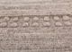 saga beige and brown wool hand loom Rug - CloseUp