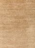 basis beige and brown wool hand loom Rug - CloseUp basis beige and brown wool hand loom Rug - CloseUp