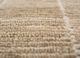 saga beige and brown wool hand loom Rug - CloseUp saga beige and brown wool hand loom Rug - CloseUp