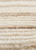 saga ivory wool hand loom Rug - CloseUp saga ivory wool hand loom Rug - CloseUp