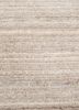 saga beige and brown wool hand loom Rug - CloseUp saga beige and brown wool hand loom Rug - CloseUp