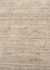 saga beige and brown wool hand loom Rug - CloseUp