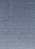 jean blue wool hand loom Rug - CloseUp