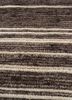saga blue wool hand loom Rug - CloseUp