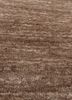 saga beige and brown wool hand loom Rug - CloseUp