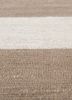saga beige and brown wool hand loom Rug - CloseUp saga beige and brown wool hand loom Rug - CloseUp
