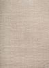 saga ivory wool and silk hand loom Rug - CloseUp saga ivory wool and silk hand loom Rug - CloseUp