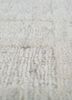 tesoro ivory wool hand loom Rug - CloseUp