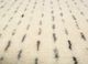 saga ivory wool hand loom Rug - CloseUp