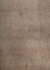 saga beige and brown wool hand loom Rug - CloseUp saga beige and brown wool hand loom Rug - CloseUp