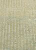 basis green wool and viscose hand loom Rug - CloseUp basis green wool and viscose hand loom Rug - CloseUp