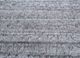 saga grey and black wool and viscose hand loom Rug - CloseUp