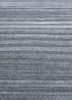 basis grey and black wool and viscose hand loom Rug - CloseUp basis grey and black wool and viscose hand loom Rug - CloseUp