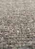 saga grey and black wool and viscose hand loom Rug - CloseUp saga grey and black wool and viscose hand loom Rug - CloseUp