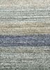 saga blue wool and viscose hand loom Rug - CloseUp saga blue wool and viscose hand loom Rug - CloseUp