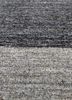 saga beige and brown wool and viscose hand loom Rug - CloseUp saga beige and brown wool and viscose hand loom Rug - CloseUp