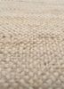 manifest beige and brown afghan wool hand knotted Rug - CloseUp