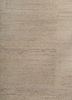 manifest beige and brown afghan wool hand knotted Rug - CloseUp