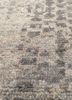 uvenuti blue afghan wool hand knotted Rug - CloseUp