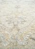 erbe beige and brown wool hand knotted Rug - CloseUp