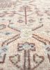 erbe beige and brown wool hand knotted Rug - CloseUp