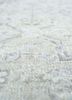 erbe grey and black wool hand knotted Rug - CloseUp