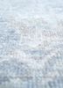 erbe grey and black wool hand knotted Rug - CloseUp