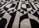 aakar by kavi grey and black wool and silk hand knotted Rug - CloseUp aakar by kavi grey and black wool and silk hand knotted Rug - CloseUp