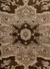 thyme beige and brown wool hand knotted Rug - CloseUp thyme beige and brown wool hand knotted Rug - CloseUp