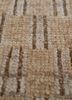 thyme beige and brown wool hand knotted Rug - CloseUp thyme beige and brown wool hand knotted Rug - CloseUp