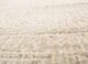 thyme grey and black wool hand knotted Rug - CloseUp