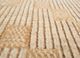 thyme gold wool hand knotted Rug - CloseUp