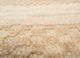 thyme gold wool hand knotted Rug - CloseUp