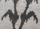 savana grey and black wool hand knotted Rug - CloseUp savana grey and black wool hand knotted Rug - CloseUp