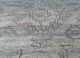 savana blue wool hand knotted Rug - CloseUp
