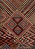 manchaha red and orange wool hand knotted Rug - CloseUp manchaha red and orange wool hand knotted Rug - CloseUp